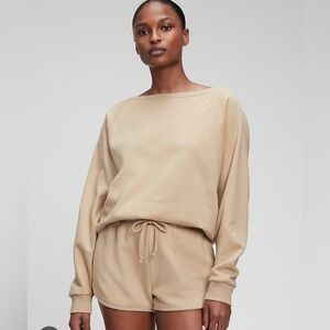 NWT GAP Vintage Soft Boatneck Sweatshirt